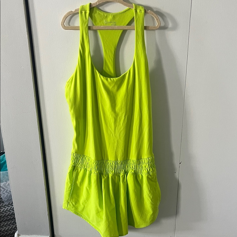 Aerie Neon Yellow Romper